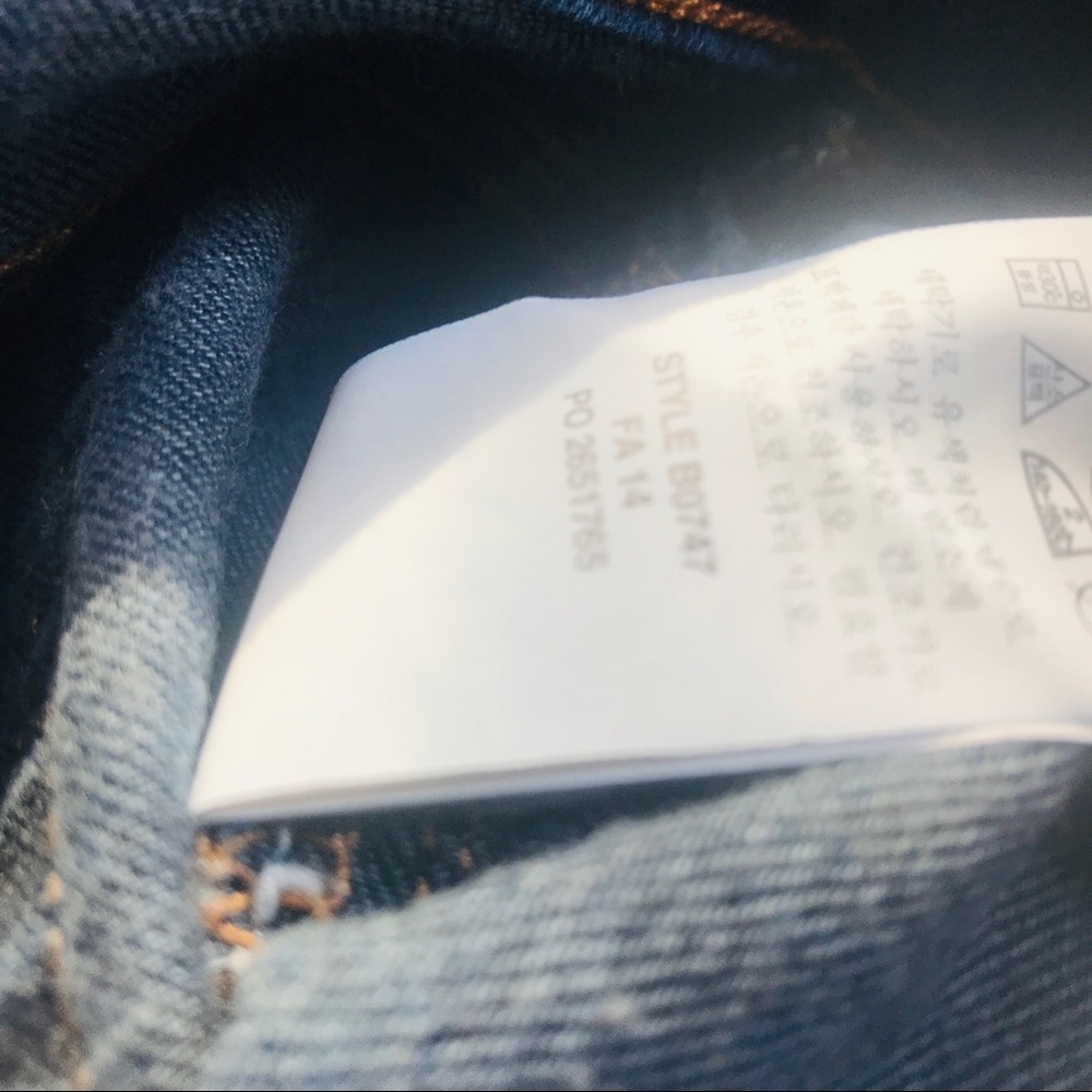 J Crew Reid cone denim in Brewster straight leg 30 - Picture 6 of 8